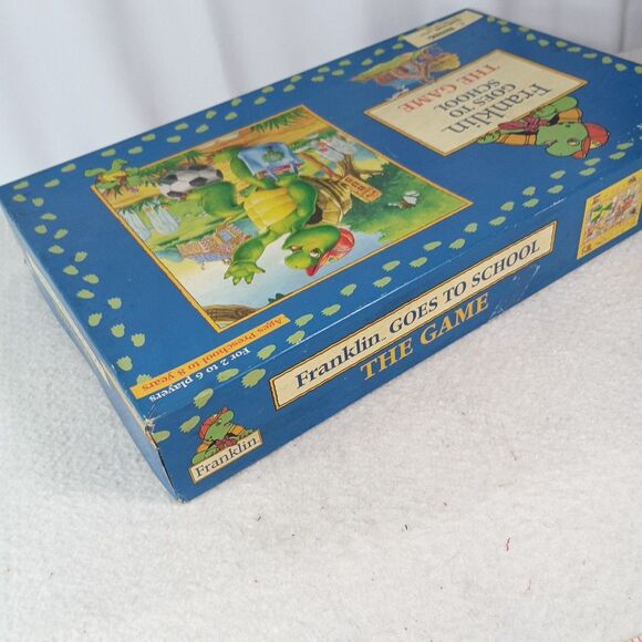 Franklin Goes to School Board Game Pressman 1998 Preschool Kids Fun - Picture 6 of 16